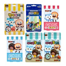 아텍스 브레드이발소 썸머패치18p + 겔밴드 18p x 2개 + 키즈밴드 표준형 16p + 혼합형 16p + 헬로카봇 썸머밴드 2p 세트, 6개