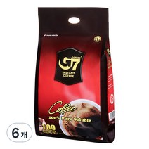 G7 블랙 퓨어블랙 인스턴트커피, 2g, 100개입, 6개