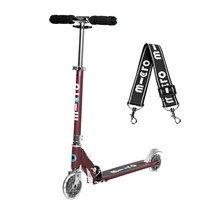 마이크로킥보드 스프라이트 LED, 어텀 레드(킥보드), 랜덤발송(숄더스트랩)