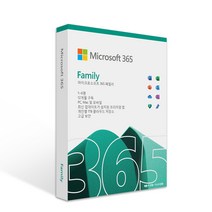 [한컴오피스2022usb] 마이크로소프트 오피스 M365 Family FPP 패밀리 USB, 6GQ-01589