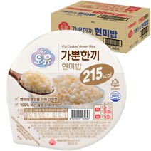 오뮤 가뿐한끼 현미밥, 150g, 30개