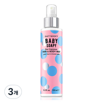 더프트앤도프트 파인 프라그란스 헤어앤바디미스트 베이비소피, 150ml, 3개