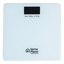 홈플래닛 모던 디지털 체중계 화이트, QCB-N1