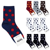 박군 여성용 빅도트 양말 10p 세트