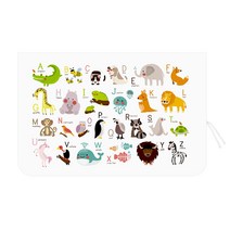 바니바니 차량용 햇빛가리개 아스킨 + 끈 랜덤발송, 아스킨 - 21_알파벳동물들, 1세트