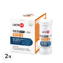 종근당건강 락토핏 솔루션 2 예민한 장, 50정, 2개