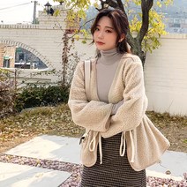 엔비룩 여성용 오픈 덤블 자켓