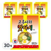 동방푸드 고추나라 맛다시 양념, 90g, 30개