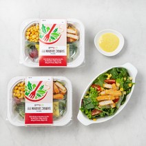 곰곰 케이준치킨 그린샐러드, 180g, 2개