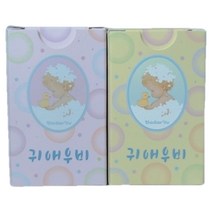 귀애우비 귀 방수밴드 스티커 혼합색상, 50p, 2박스