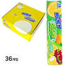 모리나가 하이츄 사우어 레몬맛, 57g, 36개입
