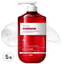 폴메디슨 뉴트리 대용량 영양 퍼퓸 샴푸 딥일랑일랑향, 5개, 1077ml
