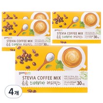 곰곰 스테비아 커피믹스, 9.5g, 30개, 4개