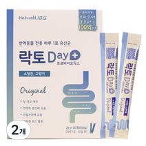 굿데이 반려동물 락토데이 오리지널 100억 프로바이오틱스 30p, 장건강, 2개