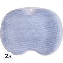 여니팩토리 미끄럼방지 풋브러쉬 패드 블루, 1개입, 2개