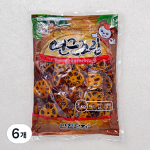 반찬단지 연근조림, 1kg, 6개