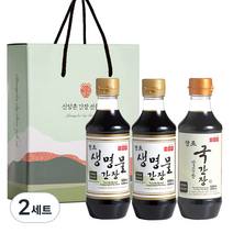 신앙촌 양조 생명물간장 500ml x 2p + 깔끔한 국간장 500ml K 3-1호, 2세트