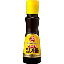 오뚜기 고소한 참기름 병, 80ml, 1개