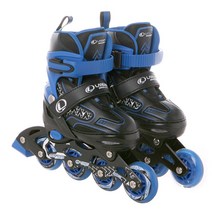 [인라인스케이트배낭] [인라인세트] 사이즈 조절형 아동용 발광바퀴 인라인 스케이트+헬멧+보호대+가방, 스마트 핑크