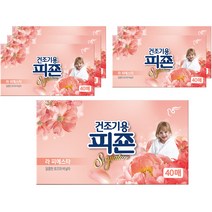 피죤 건조기용 시트 섬유유연제 라피에스타, 6개, 40매