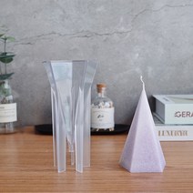 수제 캔들 만들기 아크릴 몰드 디자인 2번, 투명