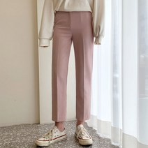 마이시즌 베이직 스탠다드 스판슬랙스 155cm