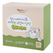 탐사 국내생산 베이직츄 짜먹는 고양이간식, 참치+연어, 1개