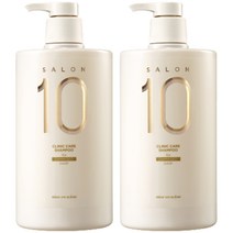 미쟝센 살롱 10 단백질 샴푸 손상모발용, 990ml, 2개