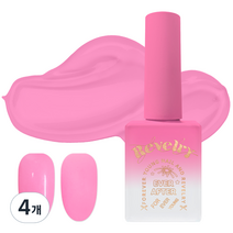 레블리 젤네일 시럽젤, S016 플라밍고, 10ml, 4개