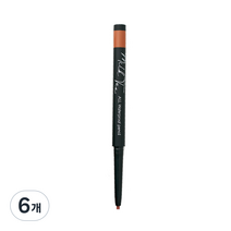 디칸 올 워터 프루프 밑트임 언더 아이라이너 0.14g, 로즈밀크티, 6개