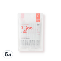 핏펫 잇쭈 피부영양 반려동물 간식 8p, 연어 혼합맛, 80g, 6개