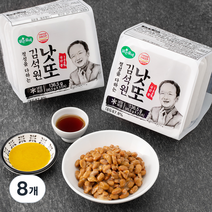 맑은물에 김석원 백태 낫또 6개입, 136.5g, 8개