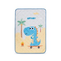 아이자리 항균 퀄팅 유아 방수패드, 고고디노, 1개