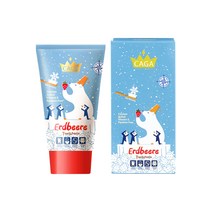 카가 유아용 무불소 치약 딸기향, 50ml, 1개