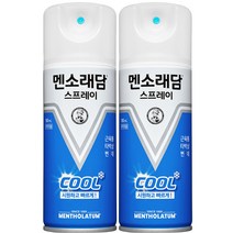 멘소래담 쿨 스프레이파스 에스 180ml, 1개입, 2개
