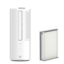 파세코 싱글인버터 창문형 에어컨 올화이트 PWA-3250W + 모헤어 추가키트 56cm 방문설치, 일체형