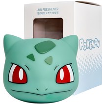 벨르아망 포켓몬 이상해씨 빅페이스 리필형 차량용방향제, 1개, 미드섬머나잇