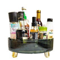 포코이 다용도 수납 회전 트레이, 그린