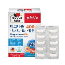 도펠헤르츠 마그네슘400(30정) 1개월분 1박스 39g, 1개, 30정