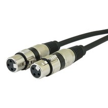 해밀 XLR 캐논 PC 3.5 고급형 마이크 케이블 캐논 암 & 암 2m, 02번, 혼합색상