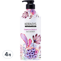 케라시스 엘레강스 앤 센슈얼 퍼퓸 샴푸, 980ml, 4개