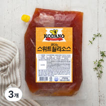 코다노 스위트 칠리소스, 2kg, 3개