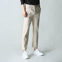 블루포스 남성용 클립쳐 밴딩 캐주얼 베이직 바지