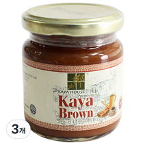 카야하우스 프리미엄 카야 브라운, 240g, 3개