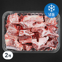 금천한우 잡뼈 (냉동), 2개, 2kg