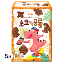 청우식품 초코먹은 공룡, 60g, 5개