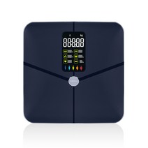 에이치디탑 가정용 블루투스 스마트 체지방 측정 디지털 체중계, HT-B300, 혼합색상