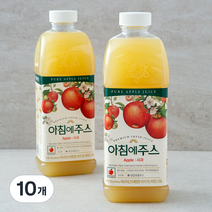 서울우유 아침에주스 사과, 950ml, 10개