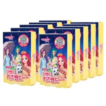 시크릿쥬쥬 별의여신 더밴드 아텍스 일회용 키즈밴드 혼합형 16p x 2종, 10개