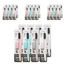 왕타 칫솔 더 탄력있는 블랙, 1개입, 32개